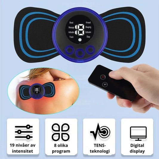 EMS-massagedyna 3 pack/5pack – trådlös muskelstimulans för återhämtning, träning och mensvärk