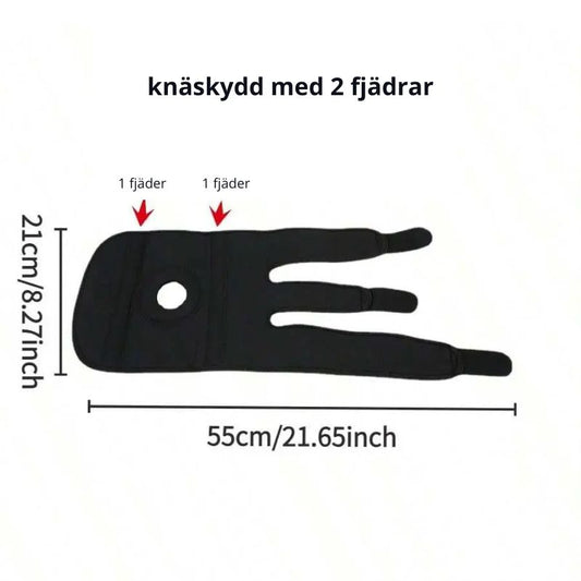Justerbart knästöd för stabilitet och avlastning