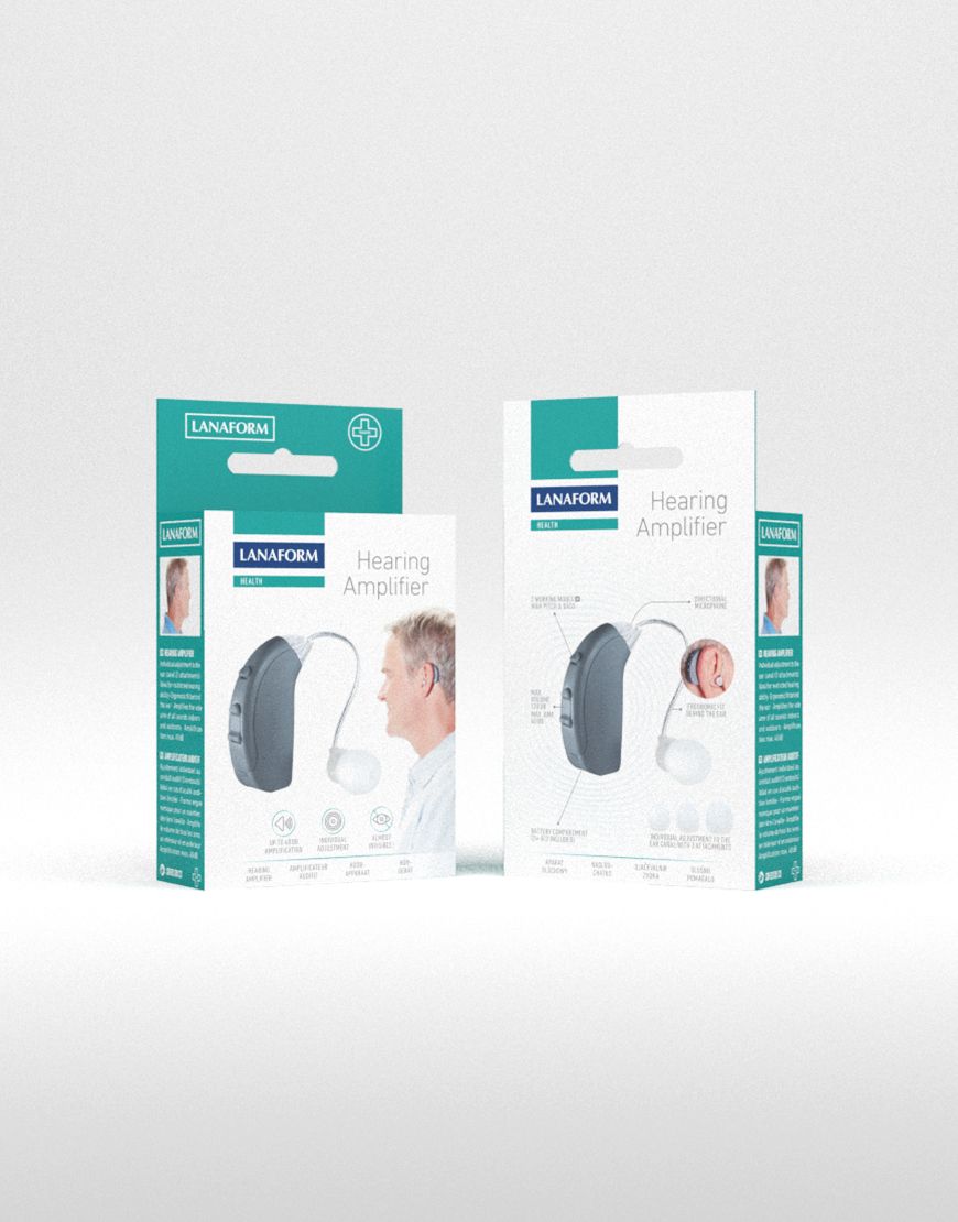 Lanaform Hearing Amplifier – Diskret och återladdningsbar hörselförstärkare