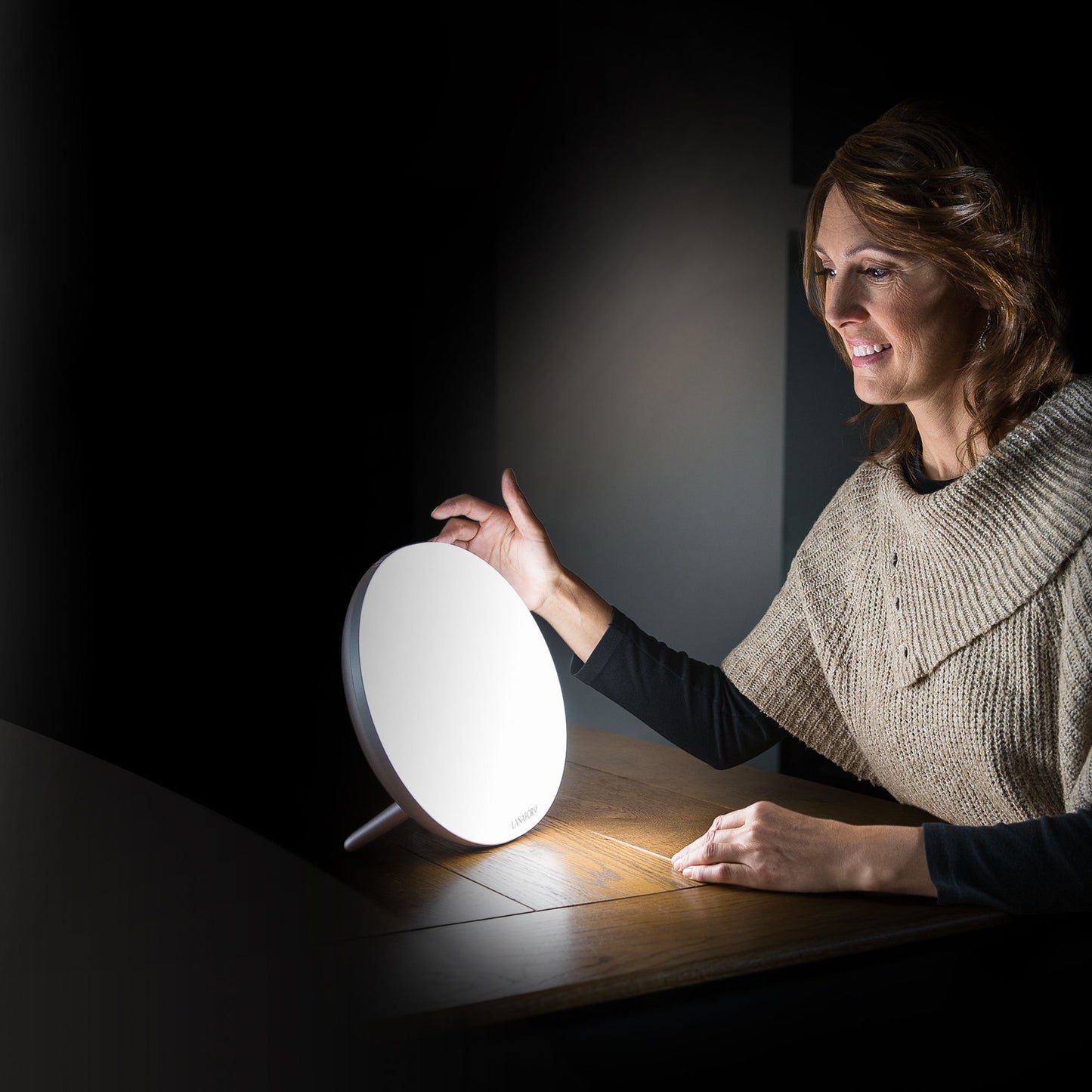 Lanaform Lumino LED – Medicinsk ljusterapilampa med 10 000 lux