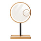 Lanaform Bamboo Mirror – Laddningsbar sminkspegel med LED-belysning och bambudetaljer