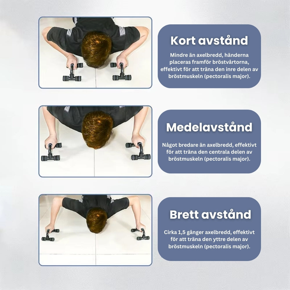 Push-up handtag – Perfekt för hemmaträning, styrka och stabilitet med ergonomiskt grepp