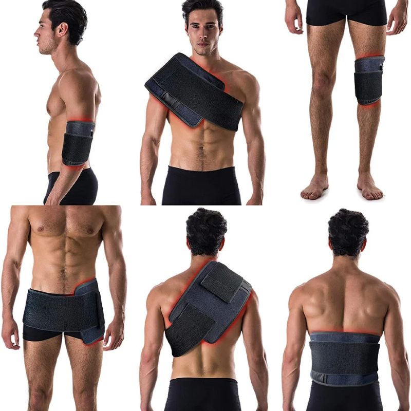 Lindra muskelvärk & stelhet med infraröd LED-värme hemma