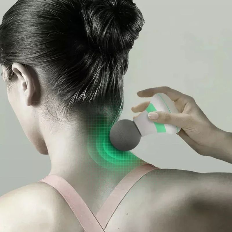 Massagepistol i fickformat – Kompakt, tyst och kraftfull för effektiv muskelvård