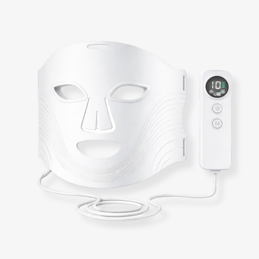 LED Ansiktsmask, Ljusterapi 7 färger - ansiktsbehandling