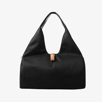 Träningsväska med skofack & yogamattafäste