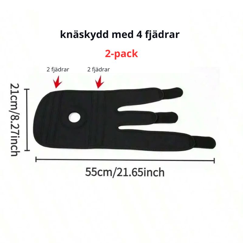 Justerbart knästöd – För dig som vill skydda knäna vid träning, återhämtning och vardagsliv