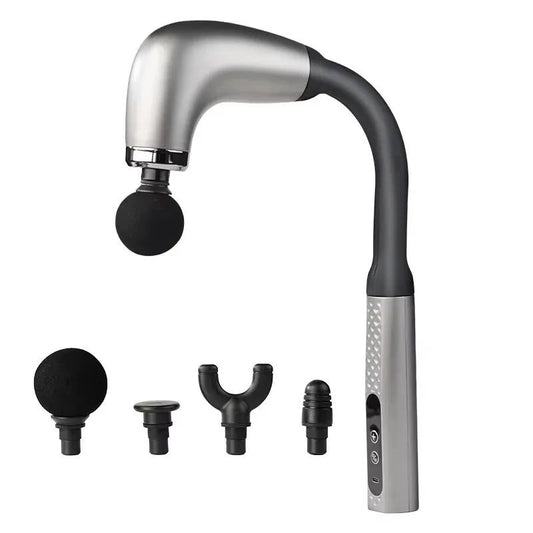 Massagepistol med förlängt handtag – Perfekt för djupvävnadsmassage och smidigare återhämtning