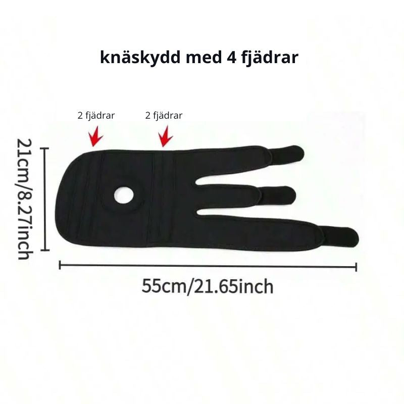 Justerbart knästöd – För dig som vill skydda knäna vid träning, återhämtning och vardagsliv