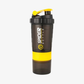 Proteinshaker med förvaring, 3 Lager