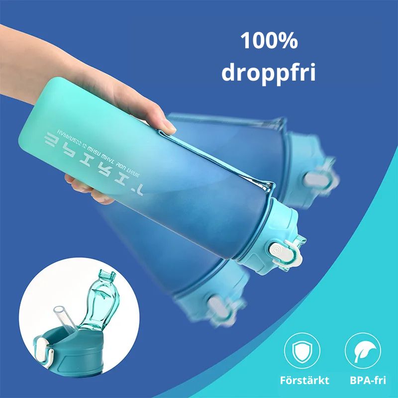 Vattenflaska 800 ml – Stilren & läckagesäker