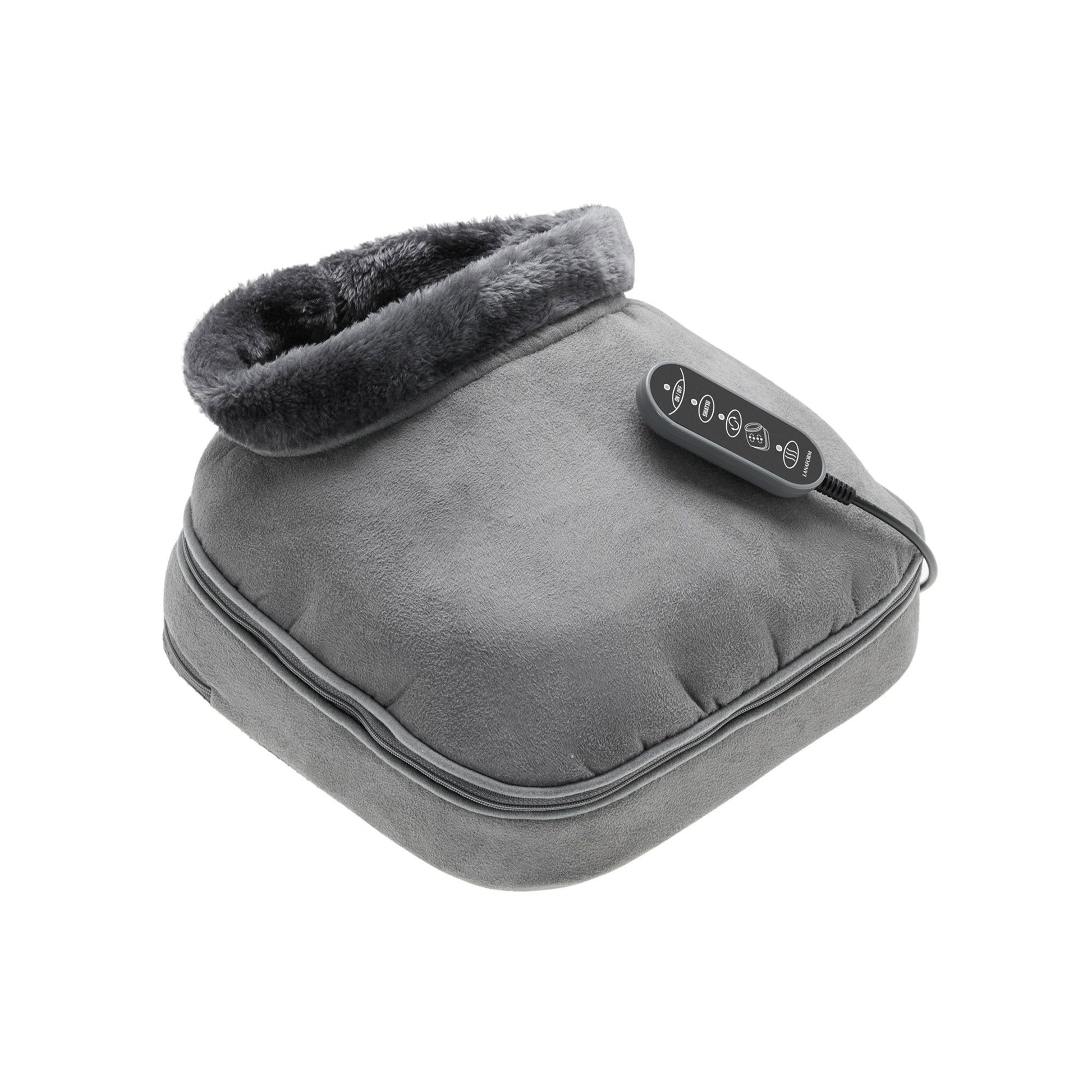 Lanaform 2-i-1 Shiatsu Comfort – Värmedyna och shiatsumassage även för fötter, rygg och nacke