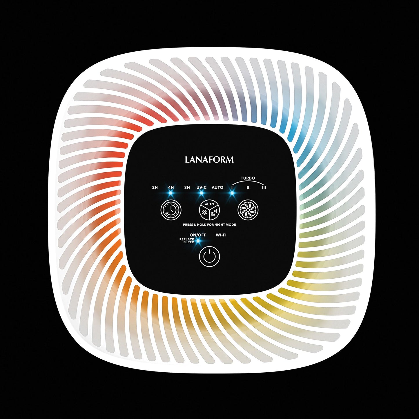 Lanaform AV-99C – Smart luftrenare med HEPA-filter, luftkvalitetssensor och appstyrning