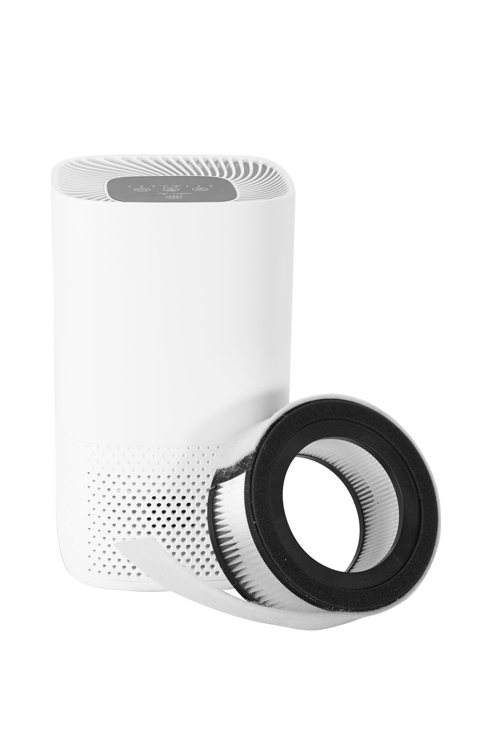Lanaform Air Purifier – Kompakt luftrenare med HEPA-filter och jonisering