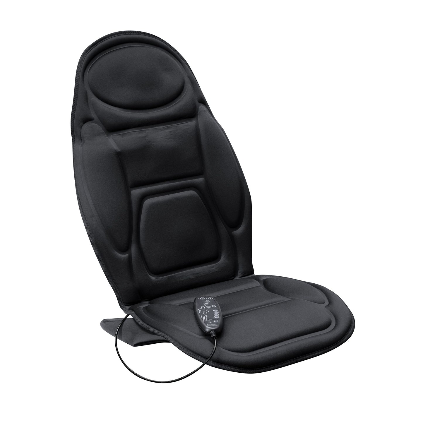 Lanaform Back Massager – Vibrerande massagekudde med värme för rygg och säte