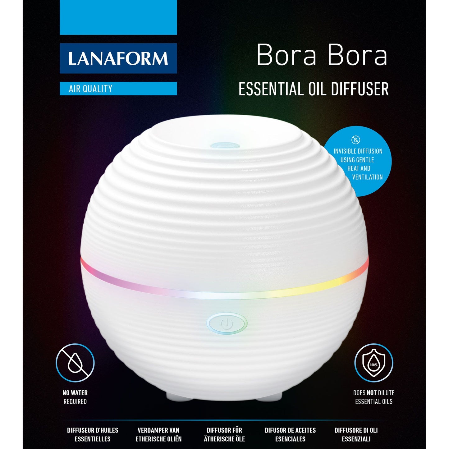 Lanaform Bora Bora – Doftspridare med värmeteknik för eteriska oljor