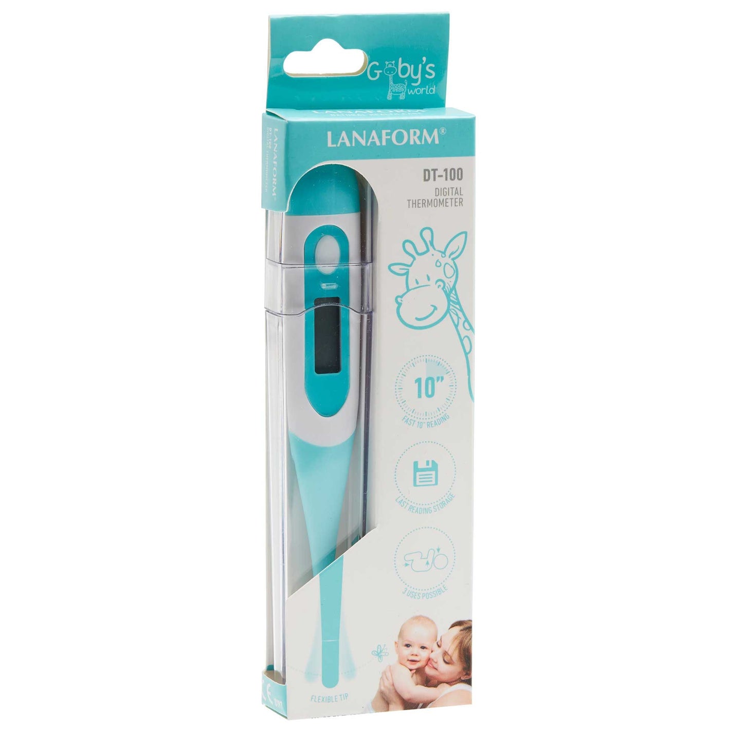 Lanaform DT-100 – Digital termometer för oral, rektal och axillär mätning