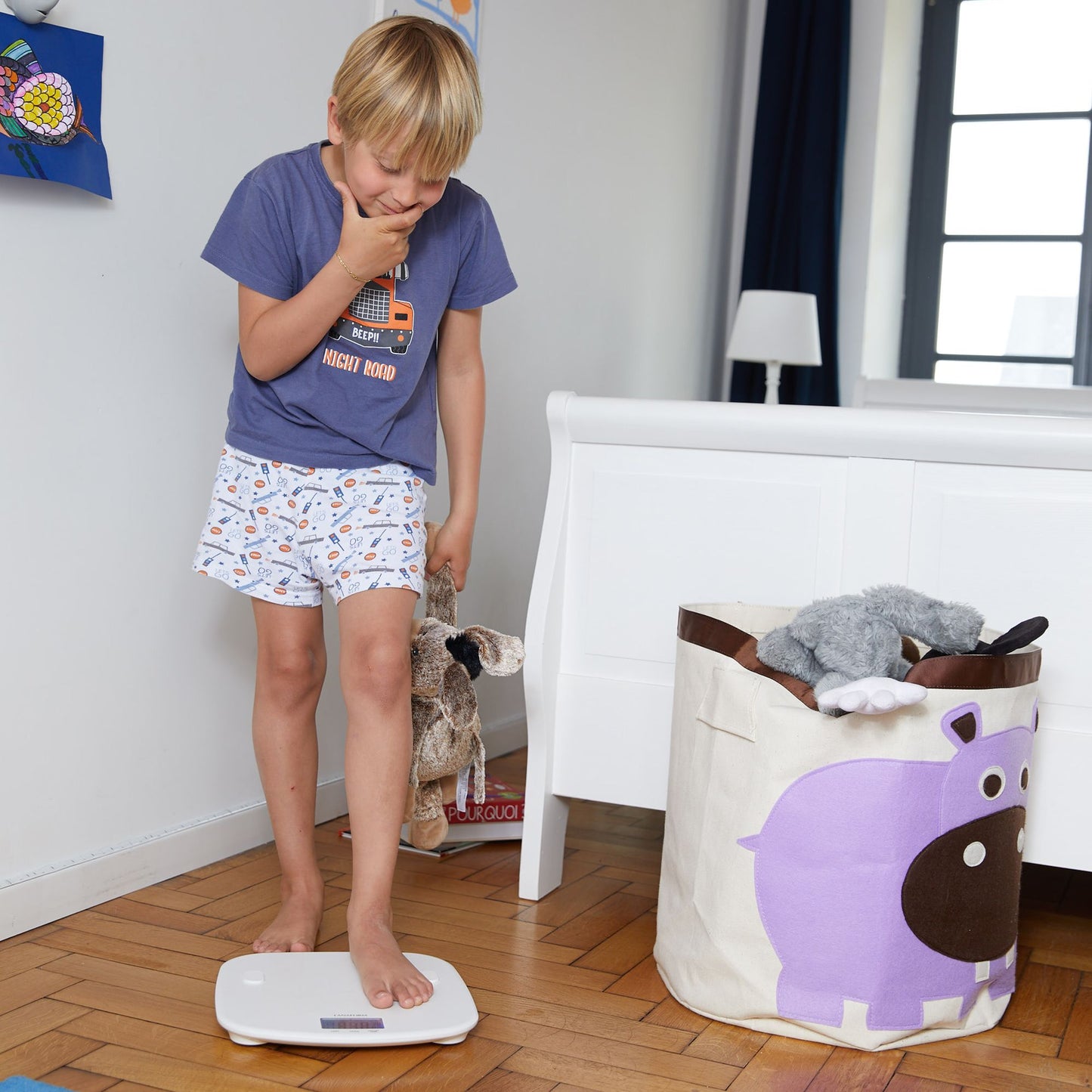 Lanaform Evolutive Scale – Digital baby- och barnvåg som växer med barnet