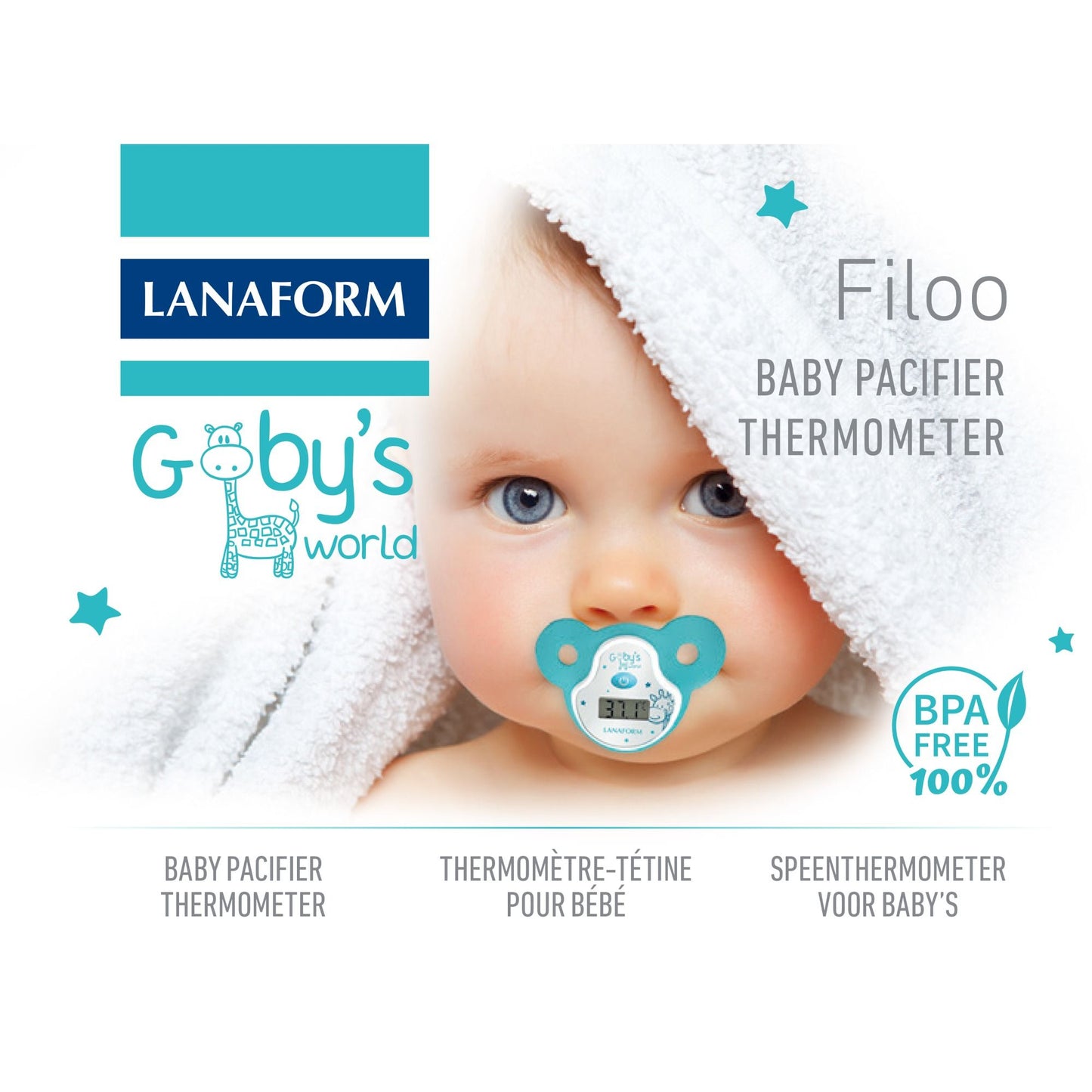 Lanaform Filoo – Digital termometer med flexibel spets och snabb mätning