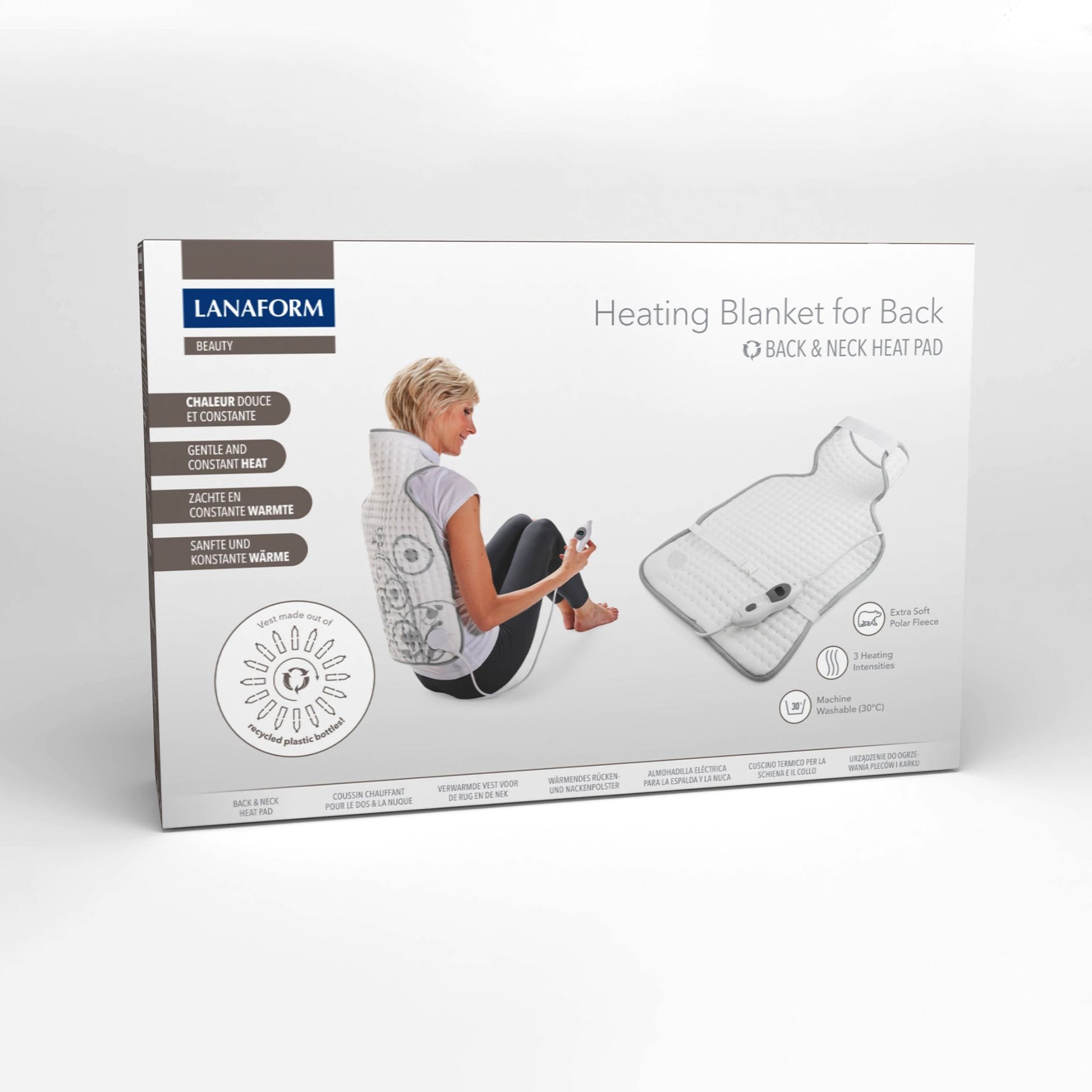 Lanaform Heating Blanket Back – Elektriskt värmetäcke för rygg och axlar