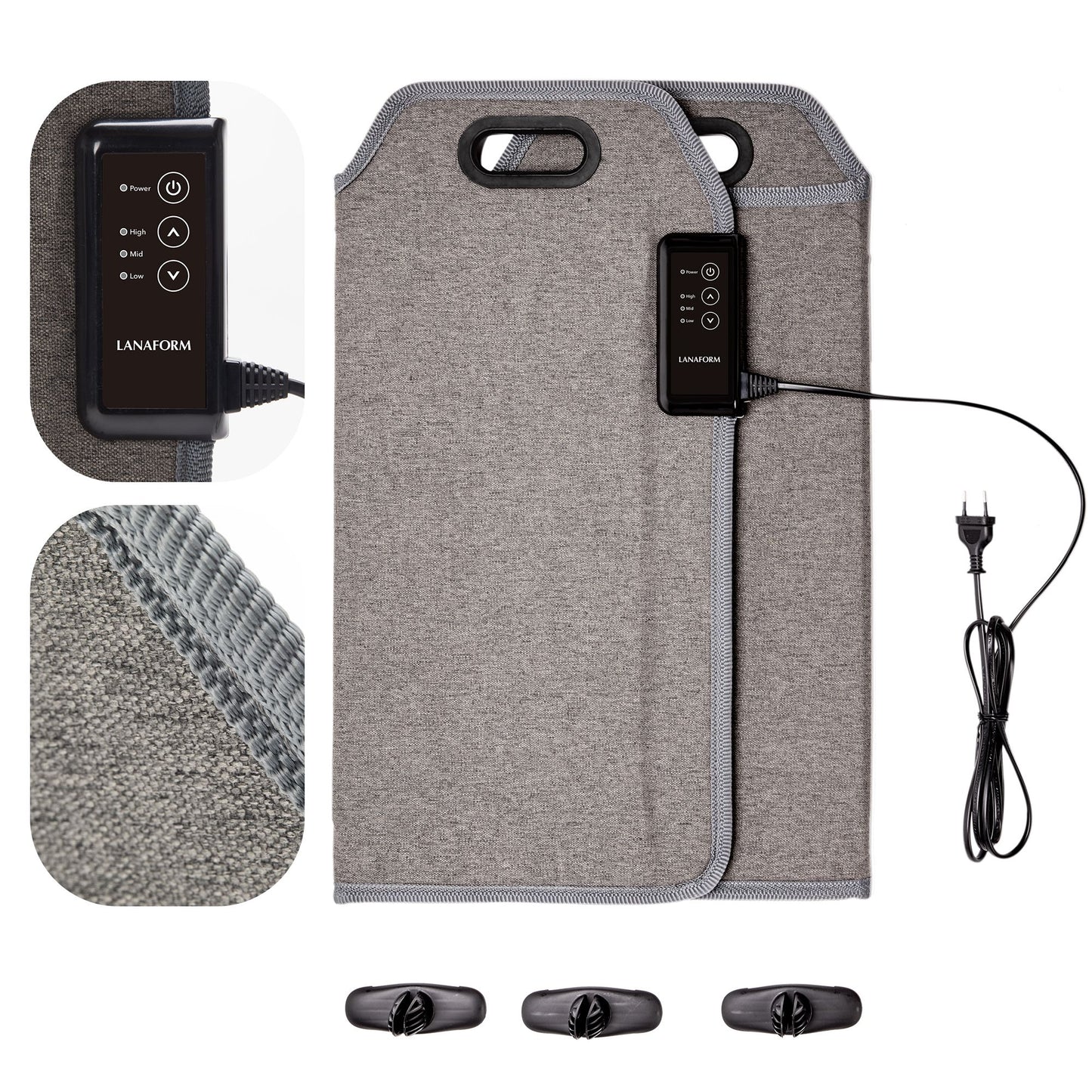 Lanaform Heating Panel – Elektrisk värmepanel med justerbar temperatur