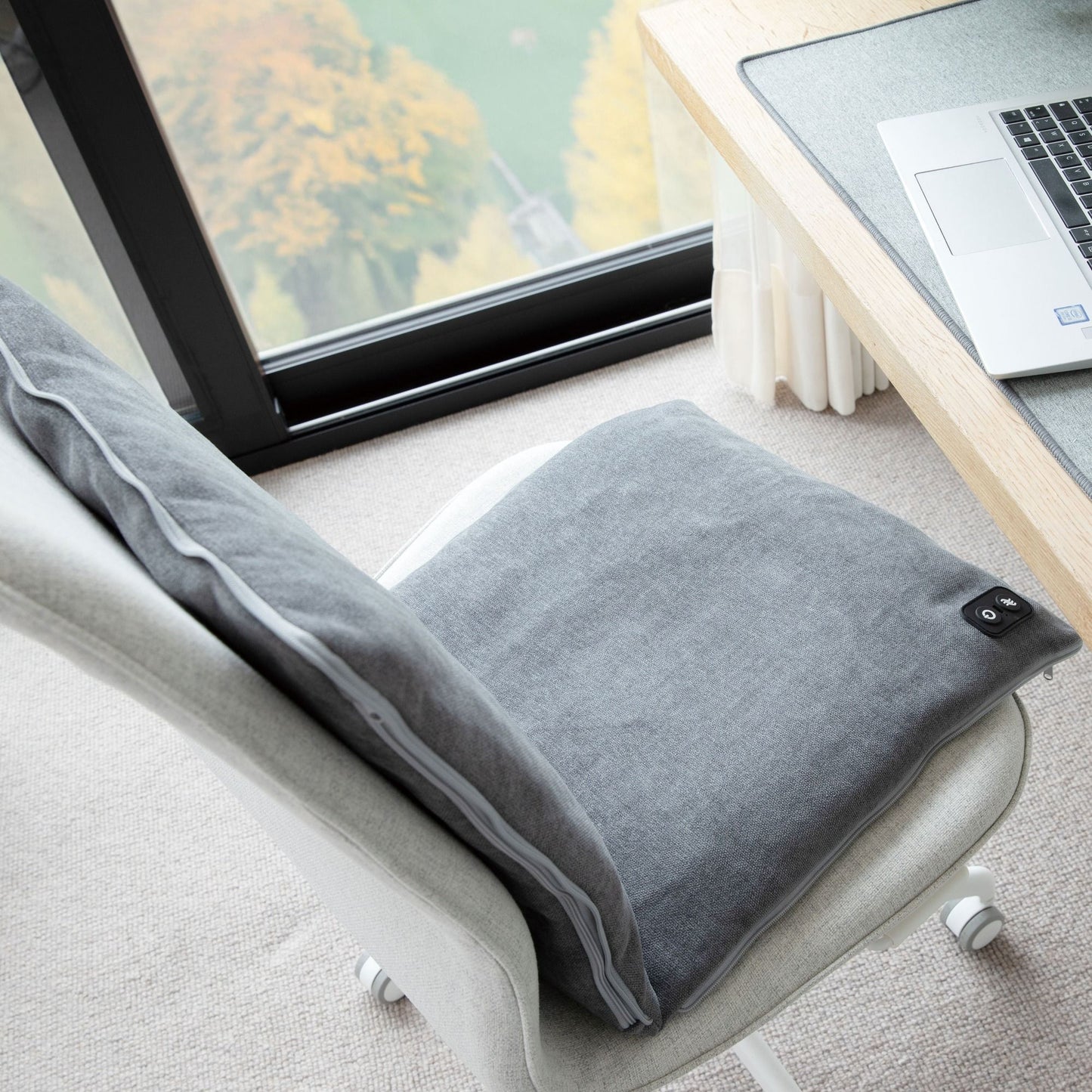 Lanaform Heating Pillow 2-i-1 – Uppladdningsbar värmekudde & varmvattenflaska