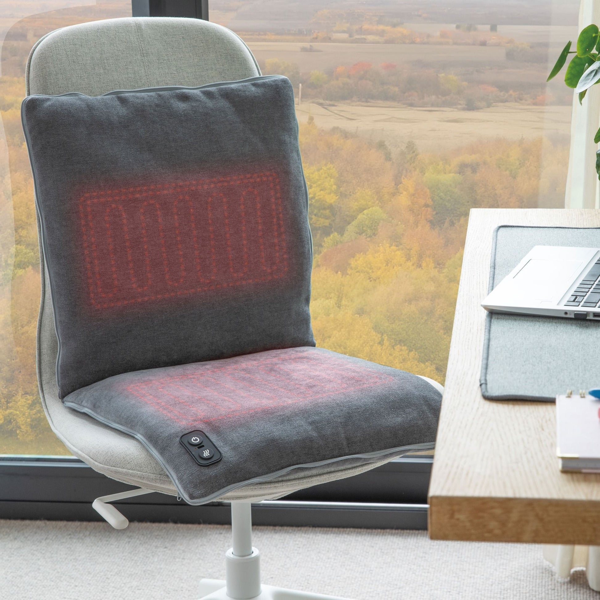 Lanaform Heating Pillow 2-i-1 – Uppladdningsbar värmekudde & varmvattenflaska