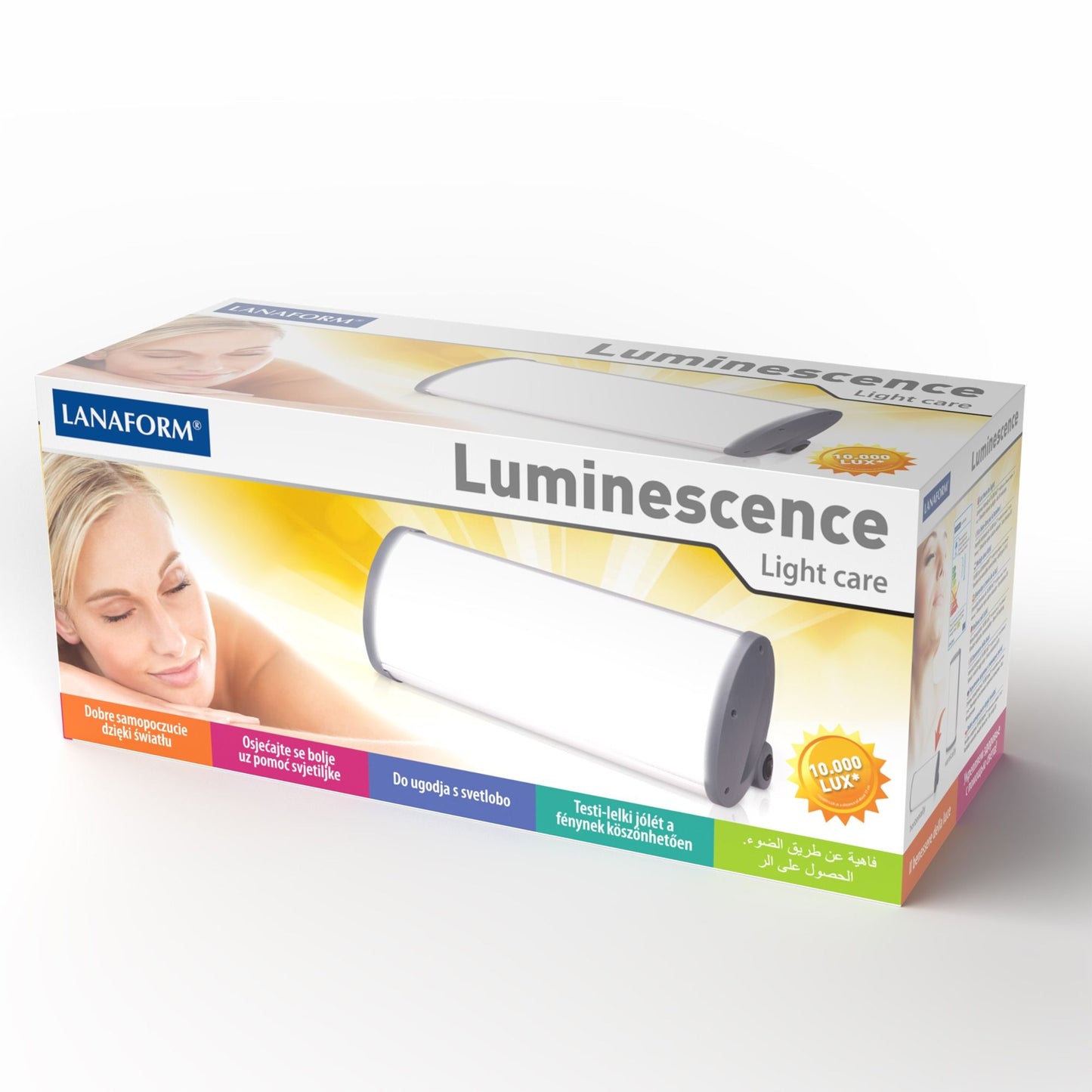 Lanaform Luminescence – Ljusterapilampa med wake-up-funktion & 10 000 lux