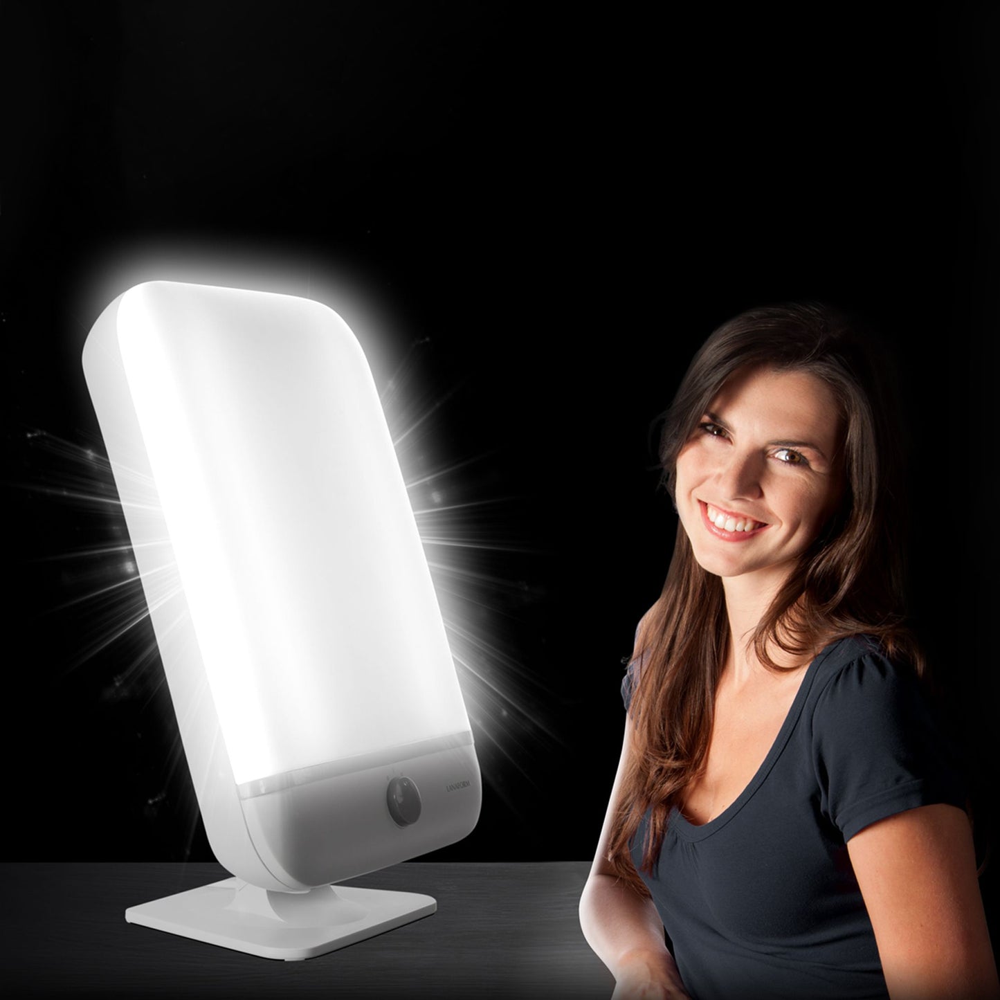 Lanaform Lumino Plus – Extra bred ljusterapilampa med 10 000 lux
