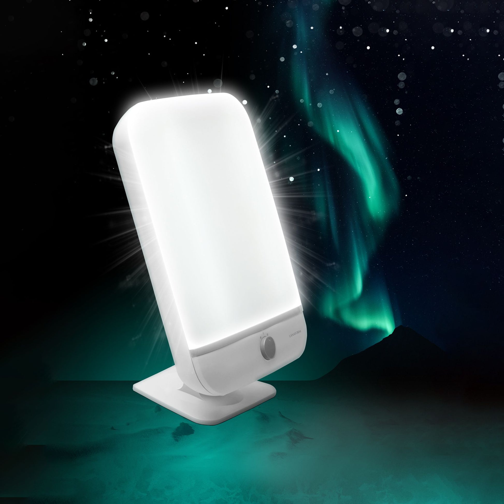 Lanaform Lumino Plus – Extra bred ljusterapilampa med 10 000 lux