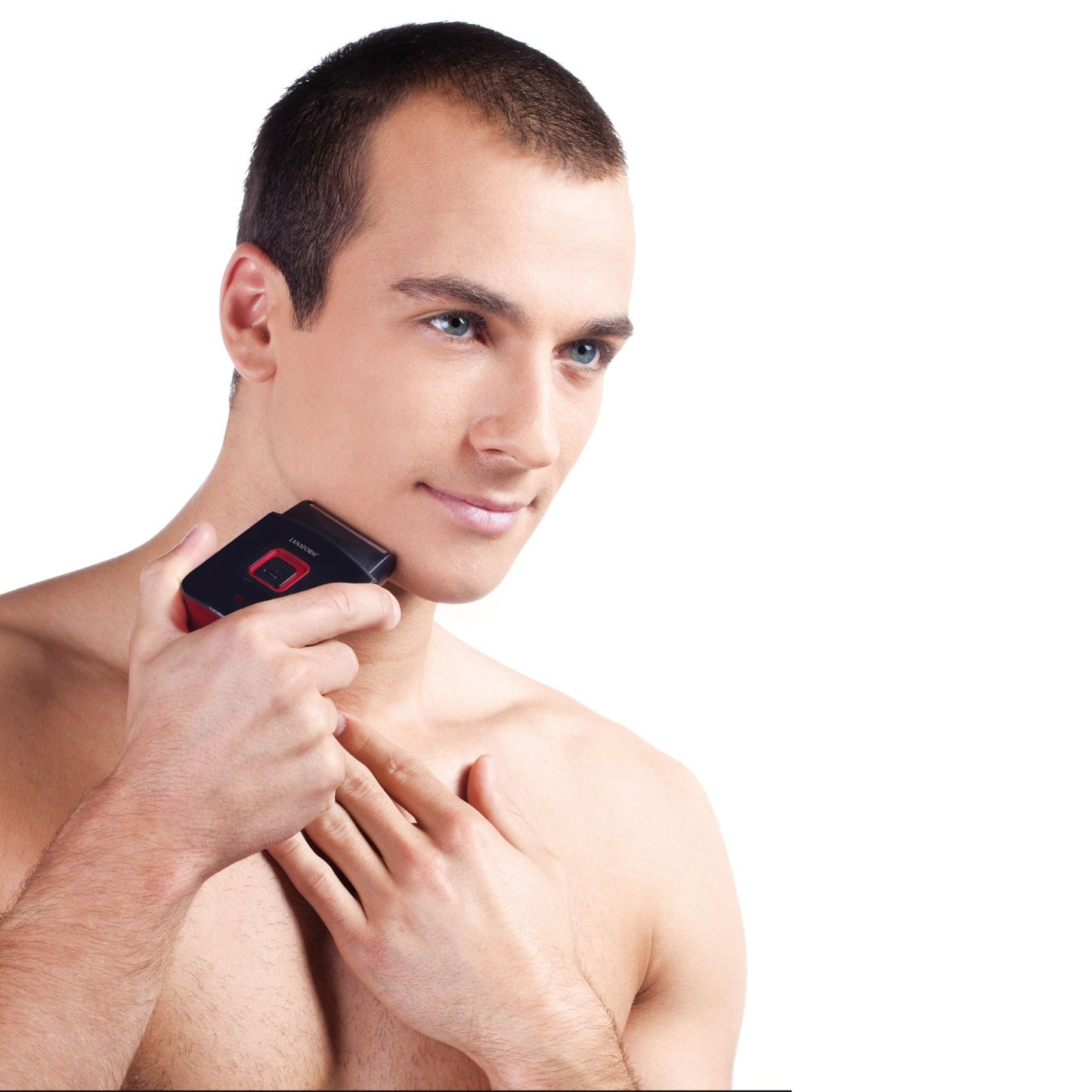 Lanaform Men's Travel Shaver & Clipper – 2-i-1 rakapparat och skäggtrimmer för resan