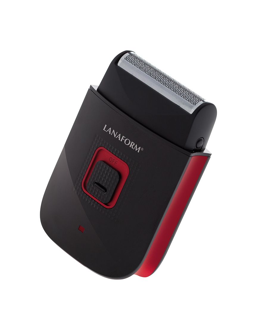 Lanaform Men's Travel Shaver & Clipper – 2-i-1 rakapparat och skäggtrimmer för resan