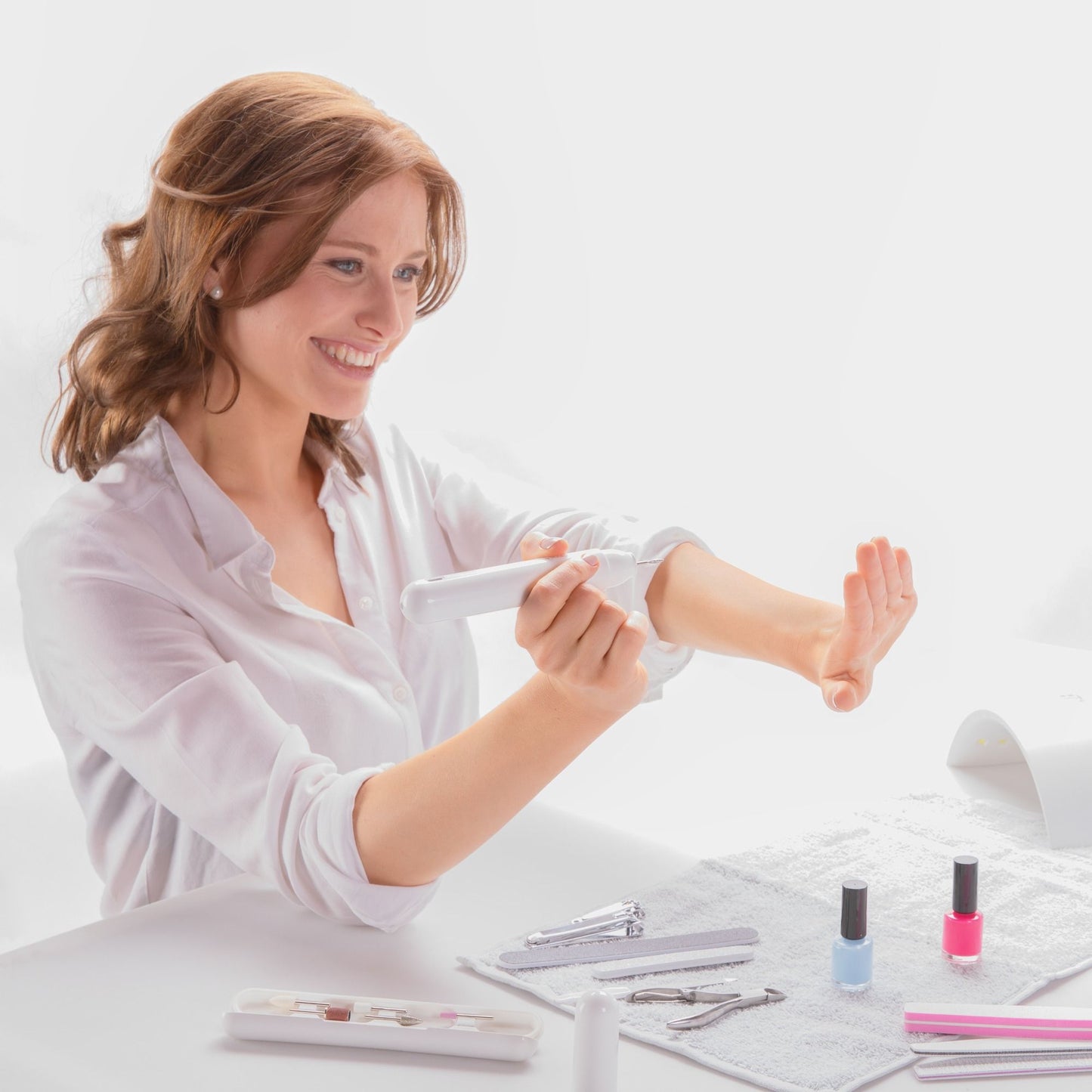 Lanaform Nail Pen Set – Uppladdningsbar manikyr- och pedikyrpenna med tillbehör