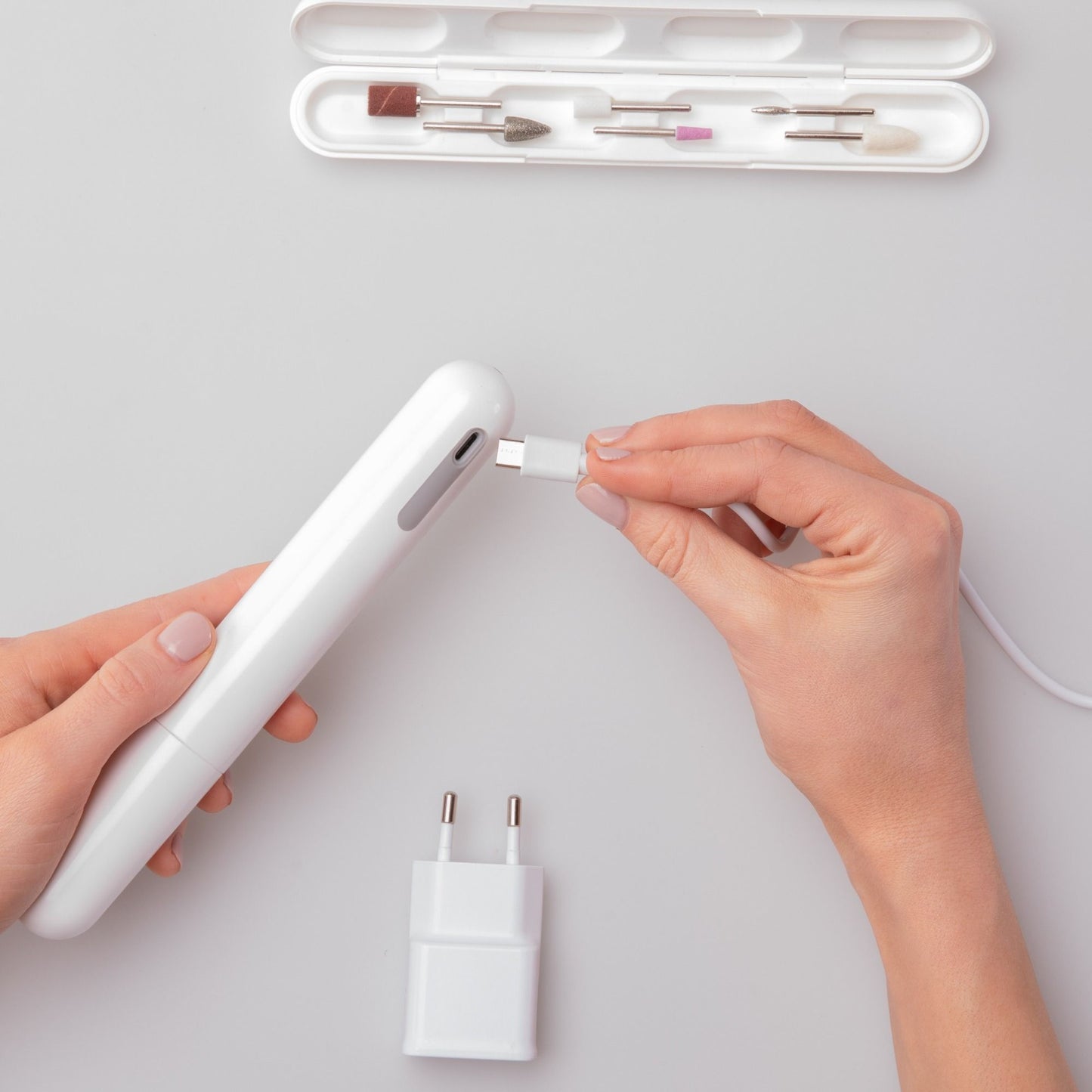 Lanaform Nail Pen Set – Uppladdningsbar manikyr- och pedikyrpenna med tillbehör