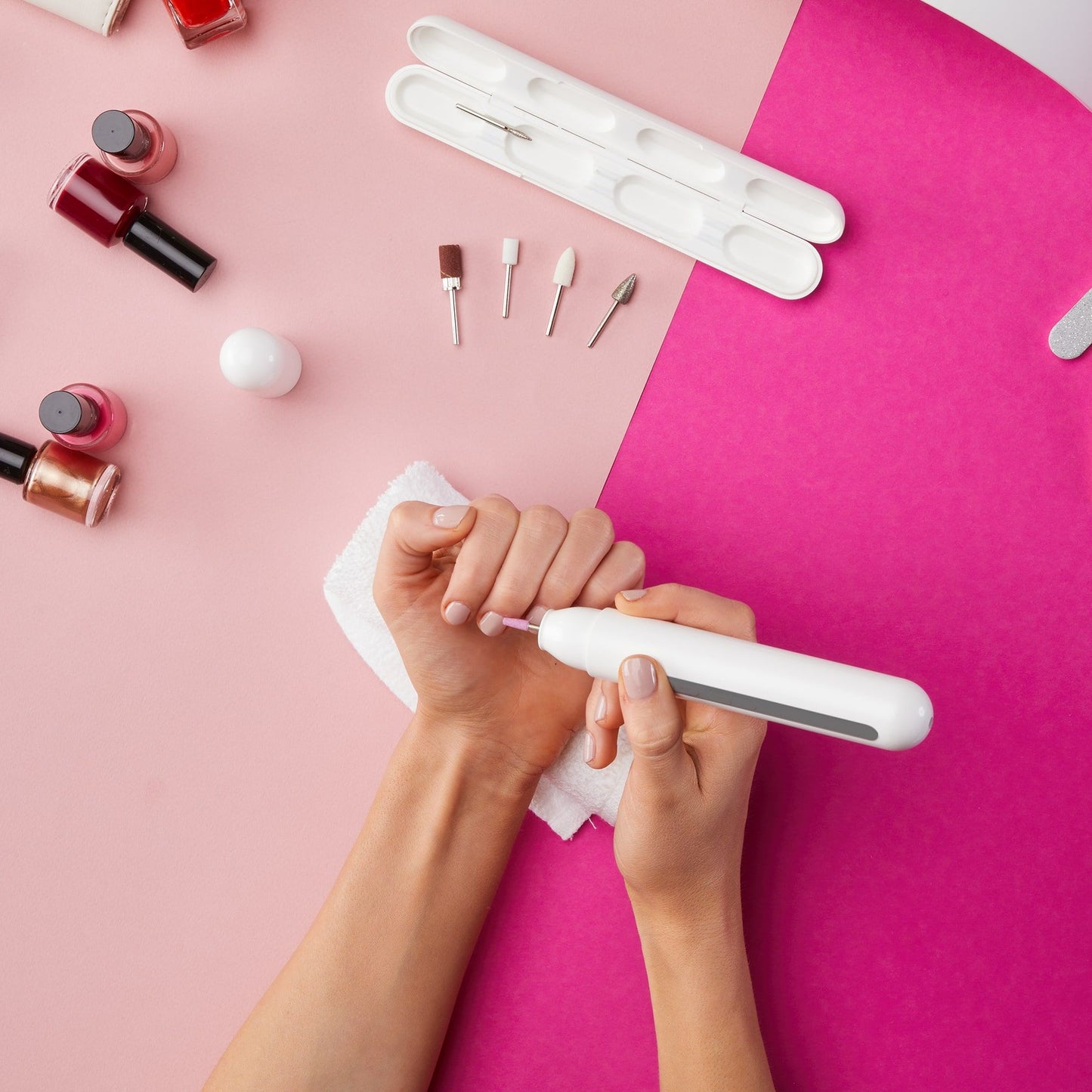 Lanaform Nail Pen Set – Uppladdningsbar manikyr- och pedikyrpenna med tillbehör