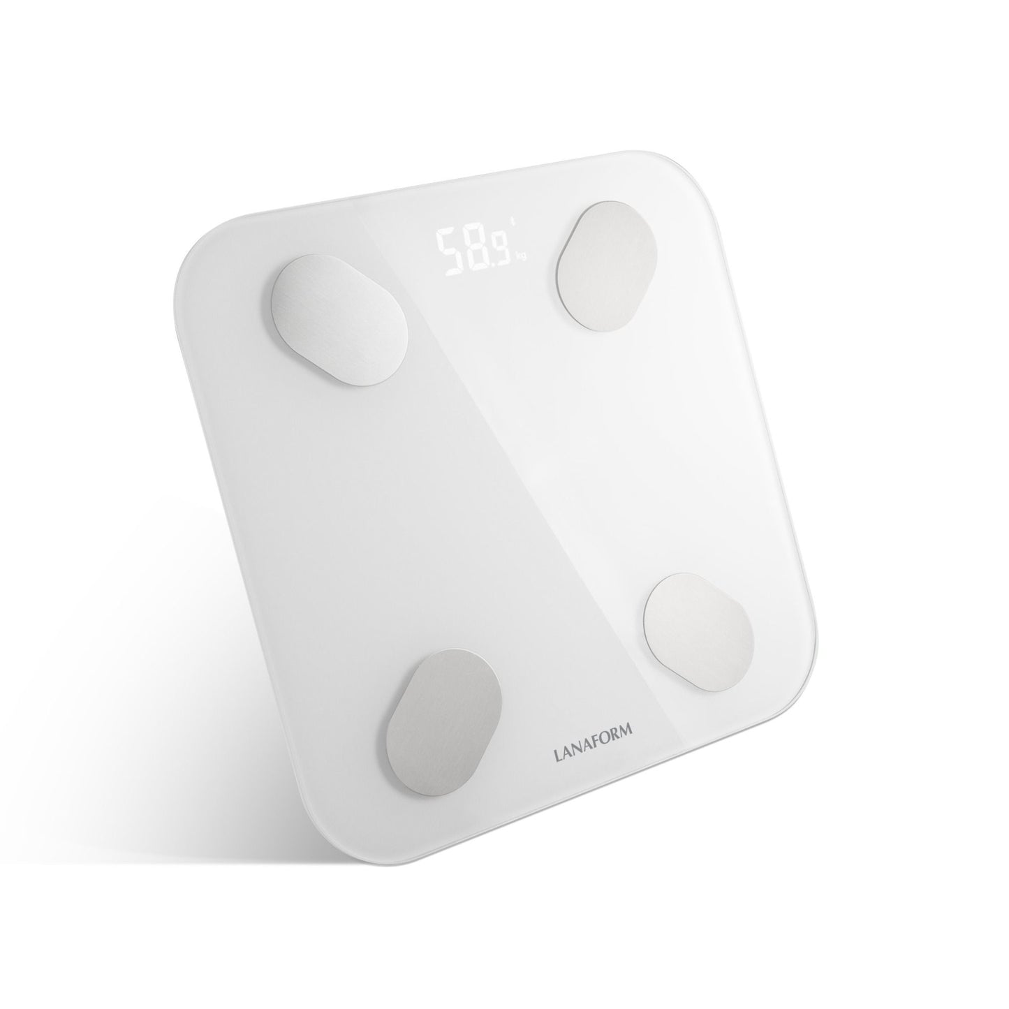 Lanaform PDS-200C – Smart personvåg med app, kroppssammansättning och Bluetooth