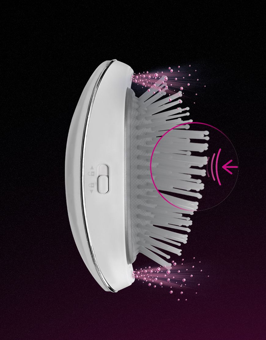 Lanaform Silky Brush – Elektrisk hårborste med jonfunktion för glansigt och frissfritt hår
