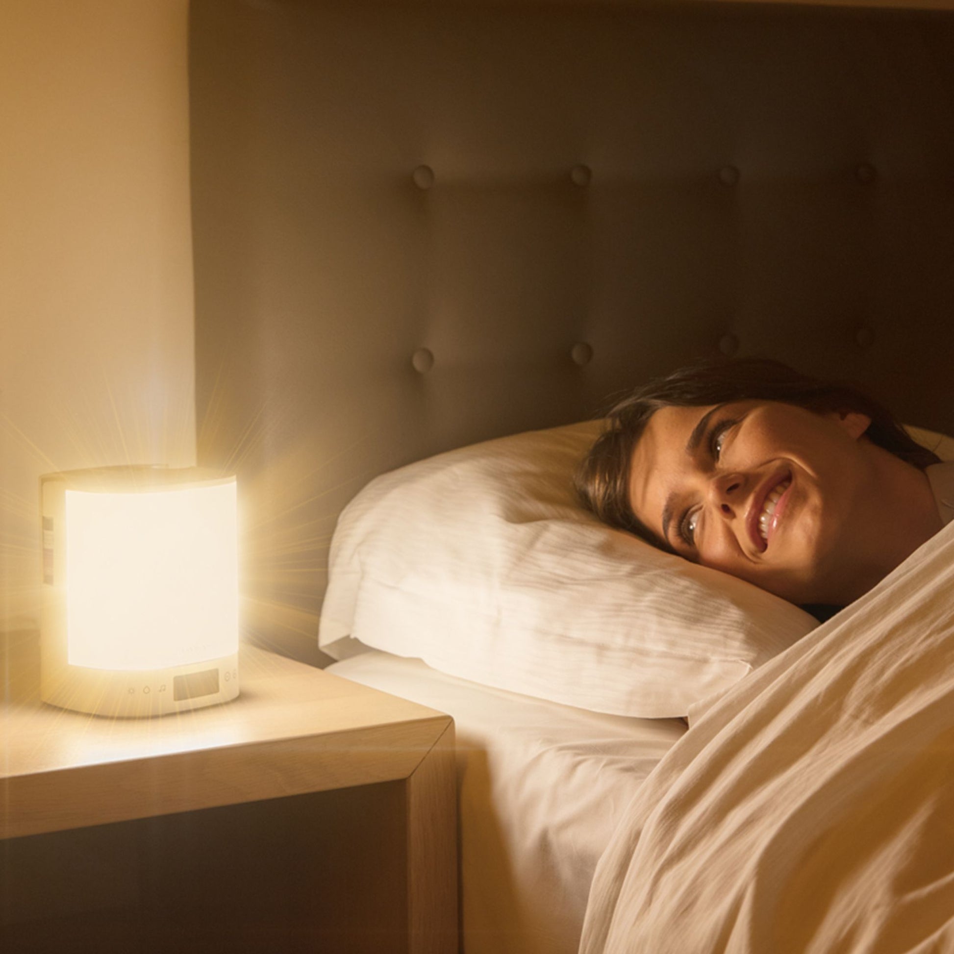 Lanaform Wake-Up Scents – Väckarklocka med doft- och ljusväckning