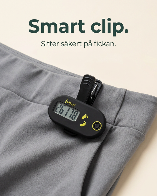 Smart clip som sitter säkert på fickan